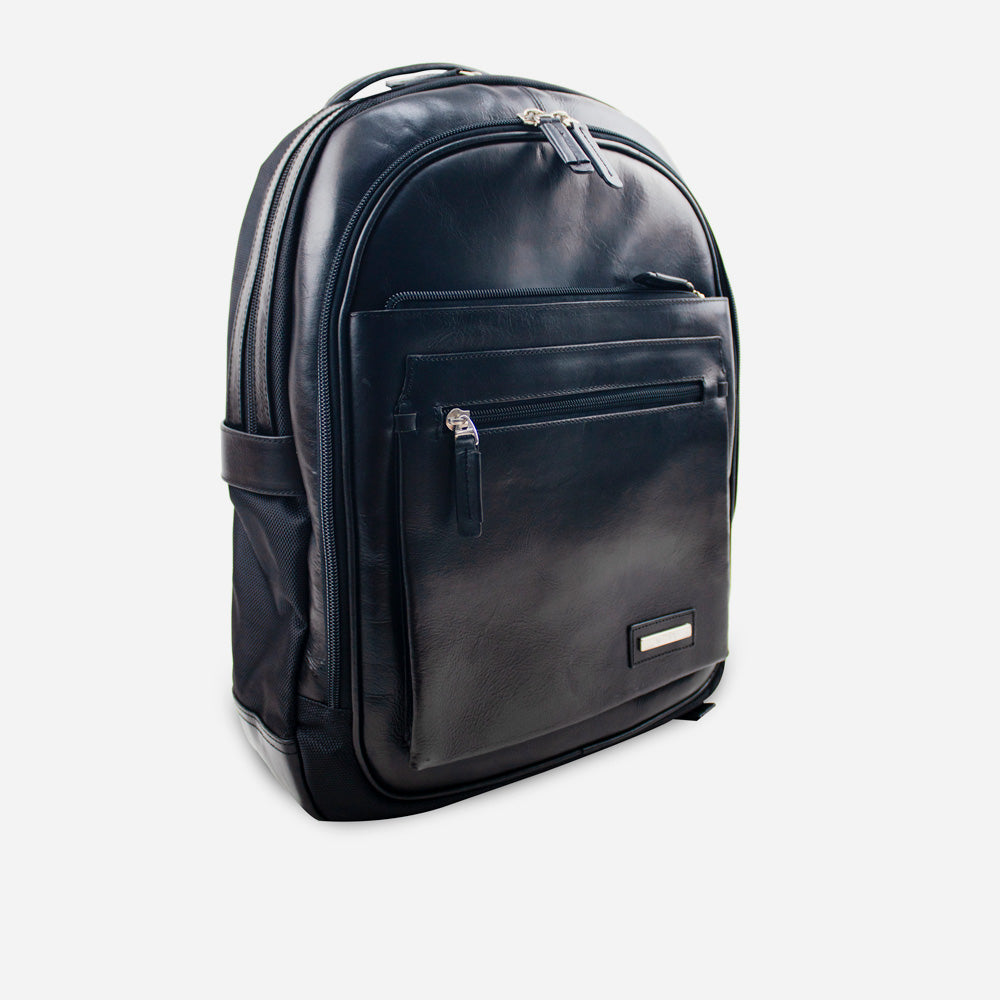 Morral idella de cuero para hombre - Negro