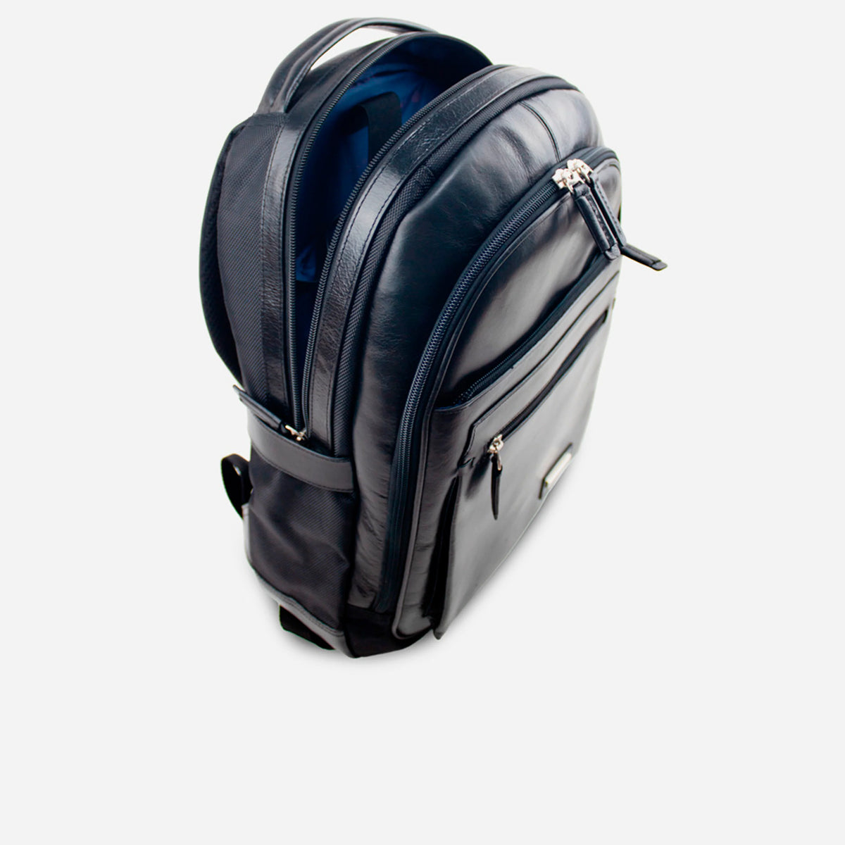 Morral idella de cuero para hombre - Negro