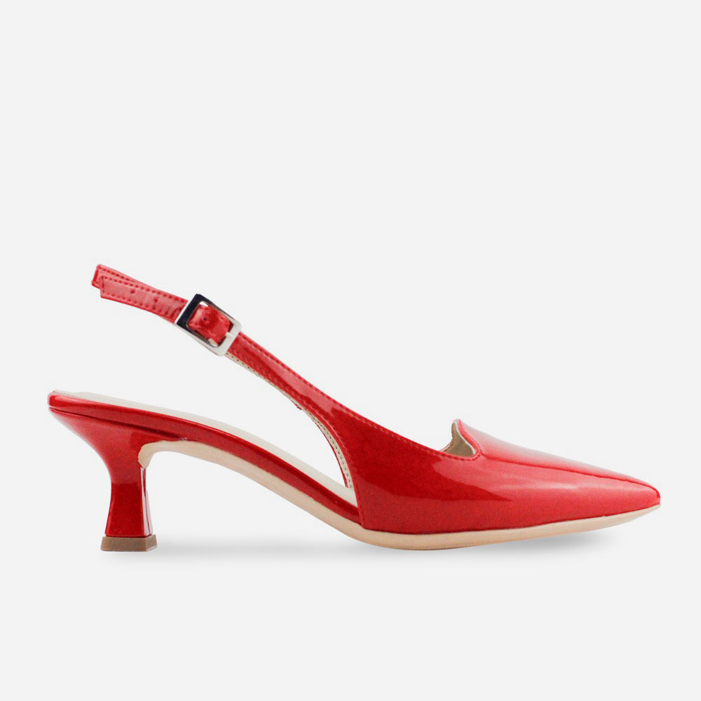 Tacones zimone de sintético para mujer - Rojo