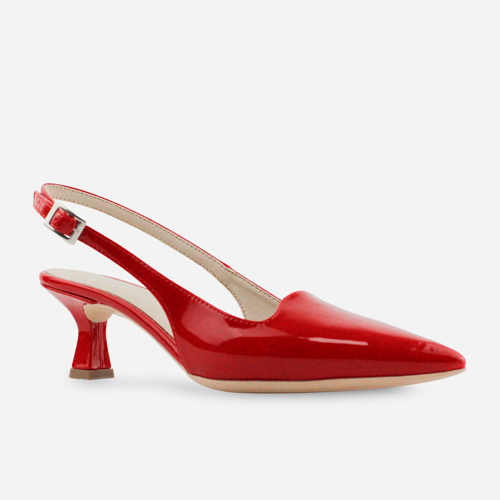 Tacones zimone de sintético para mujer - Rojo