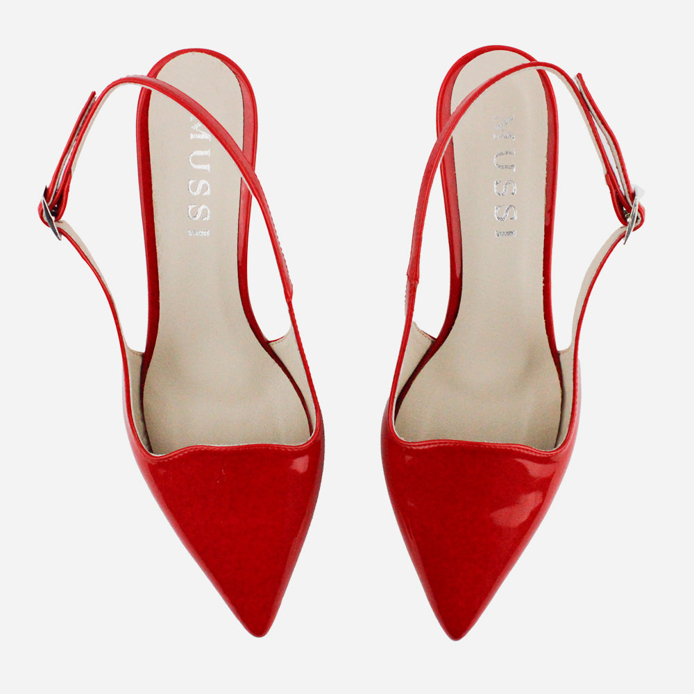 Tacones zimone de sintético para mujer - Rojo