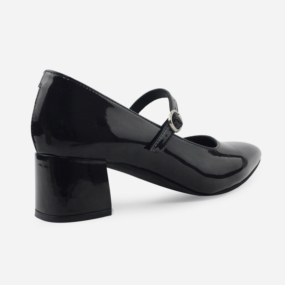 Tacones dafne de sintético para mujer - Negro