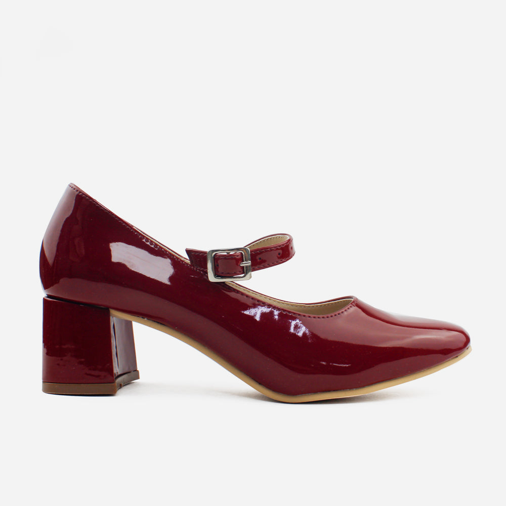 Tacones dafne de sintético para mujer - Vino