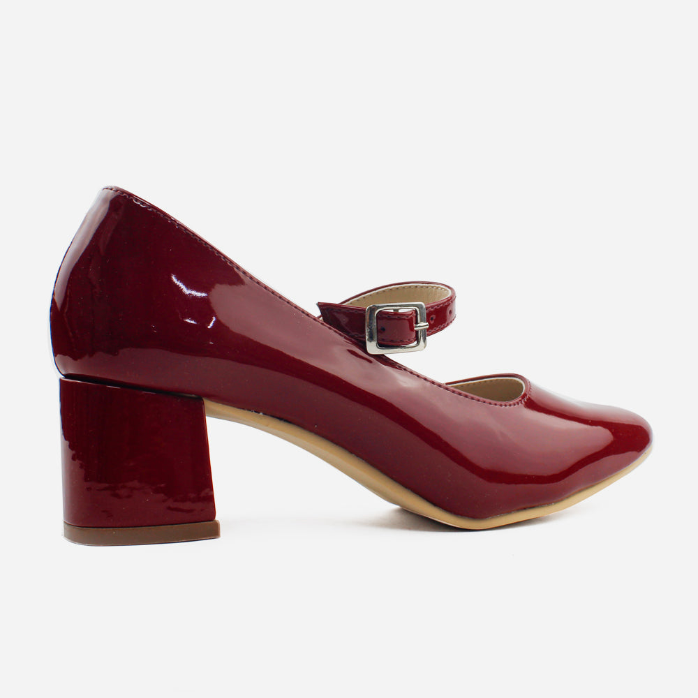 Tacones dafne de sintético para mujer - Vino