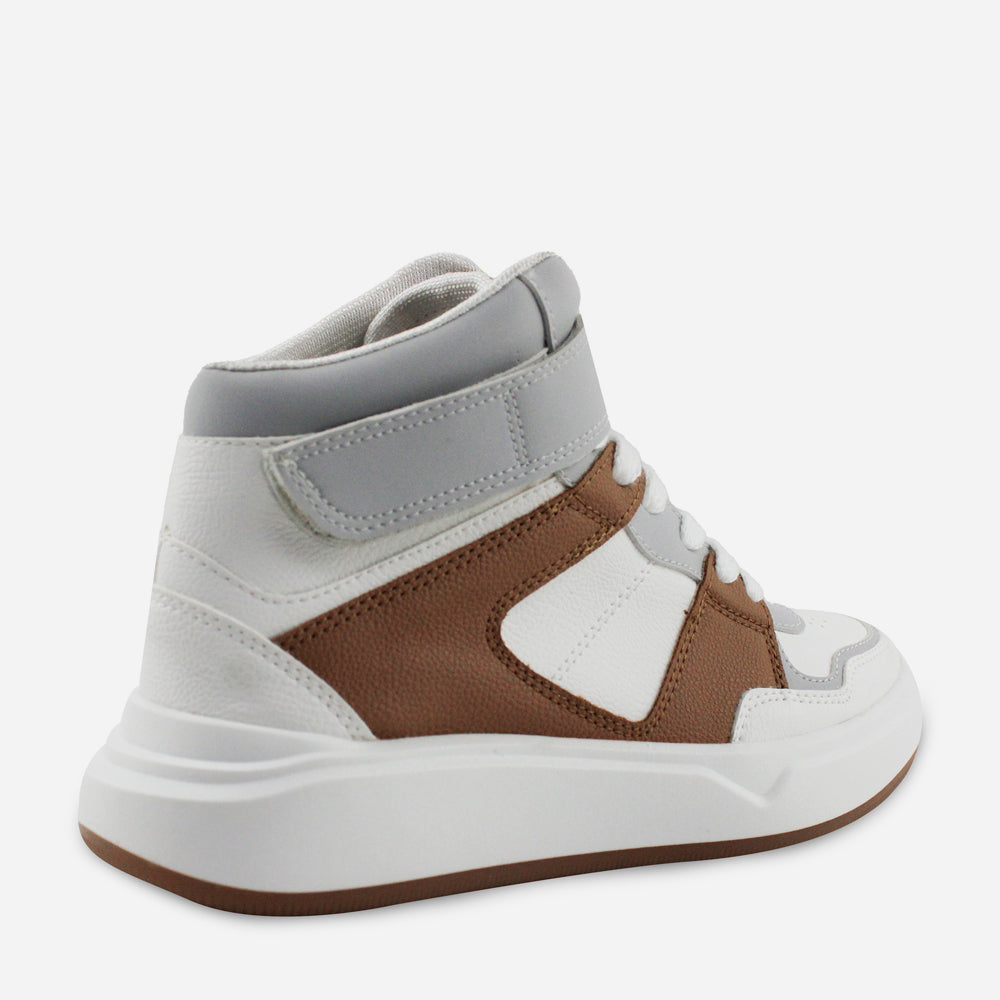 Botin deportivo dani de sintético para mujer - Blanco