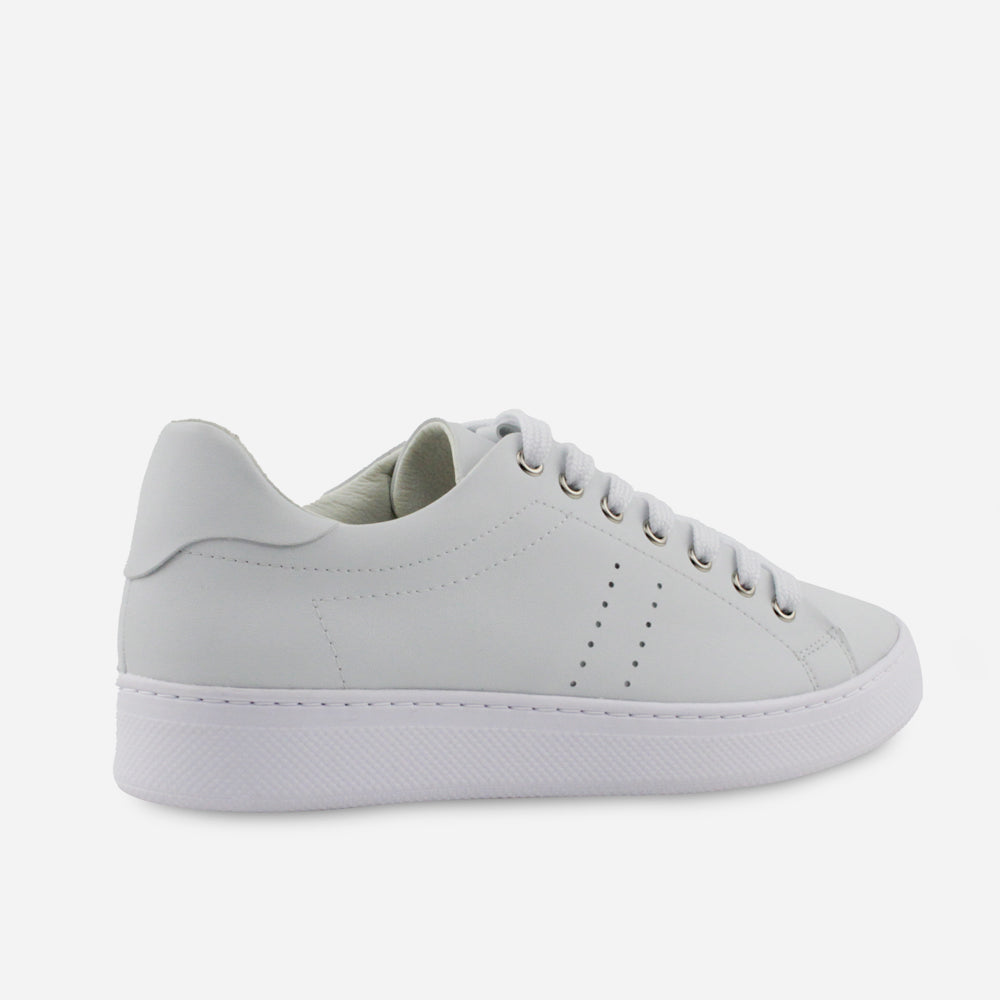 Tenis Sneakers alana de sintético para mujer - Blanco