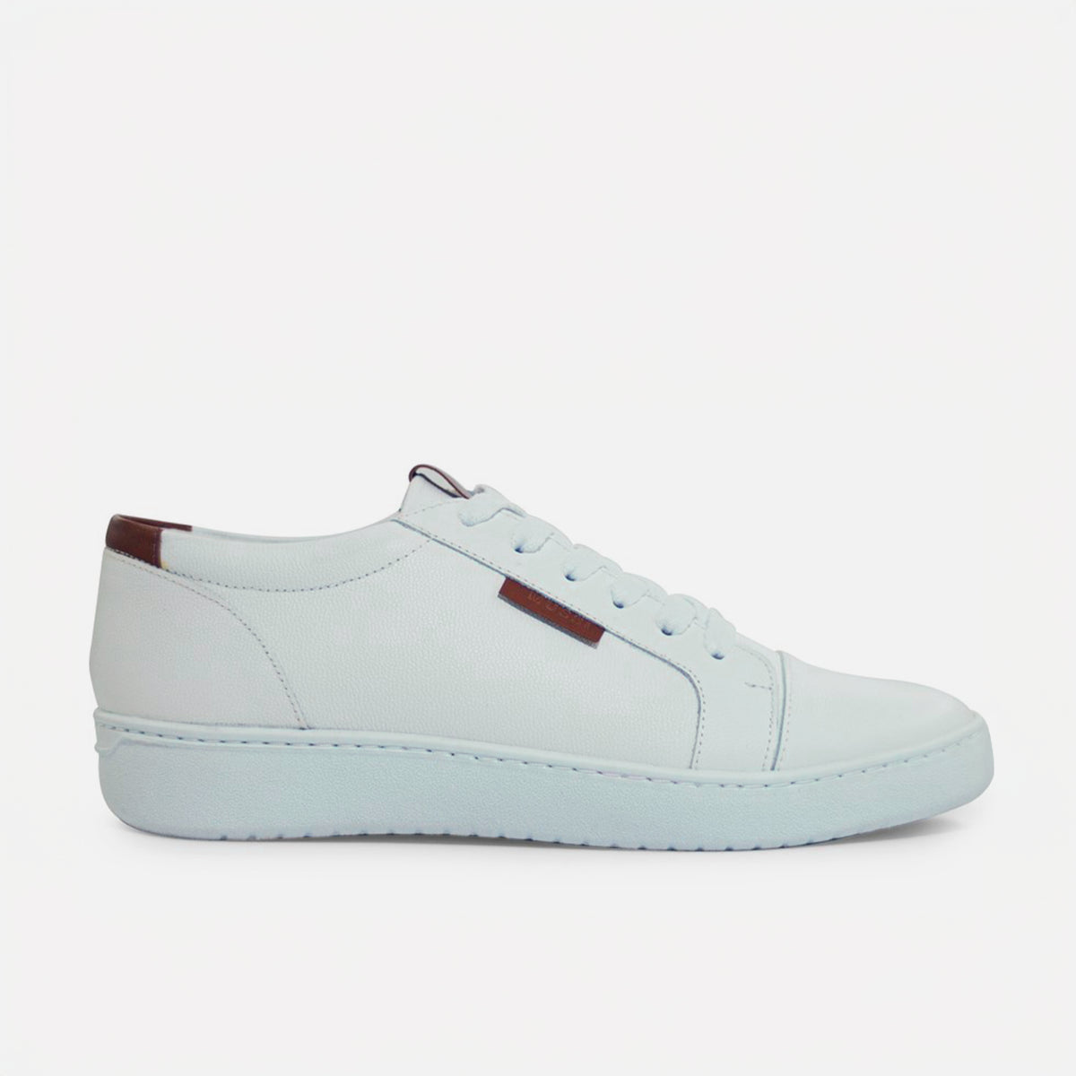 Tenis Sneakers lucinde de cuero para mujer - Blanco