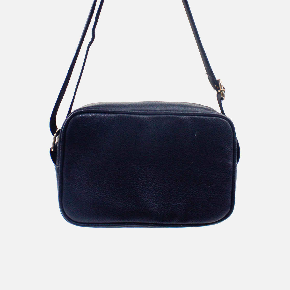 Bolso manos libres elia de cuero para mujer - Negro