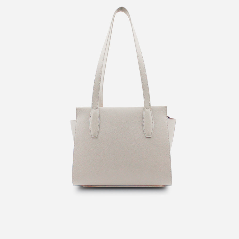 Cartera musa de sintético para mujer - Beige