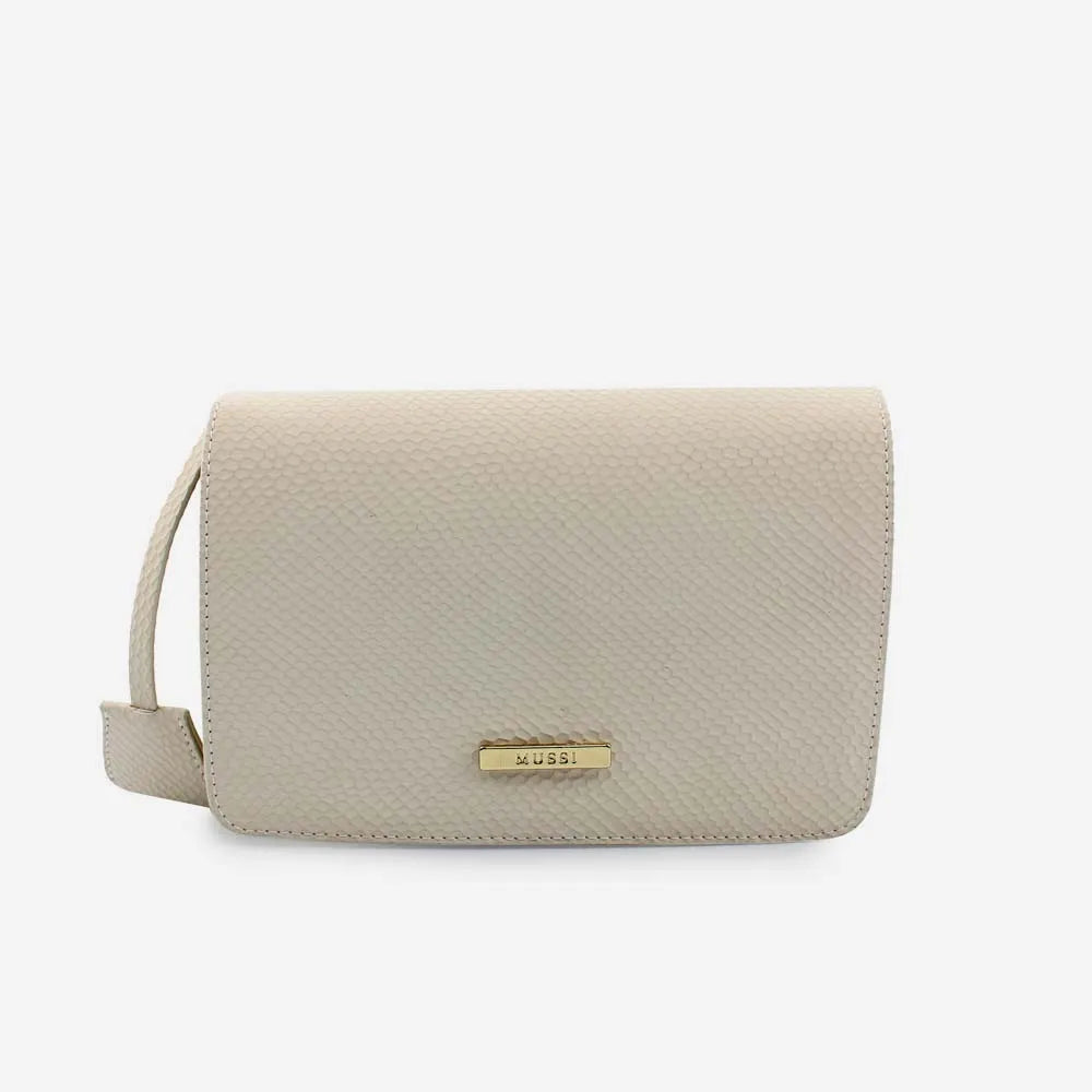 Bolso manos libres laurel de sintético para mujer - Hueso