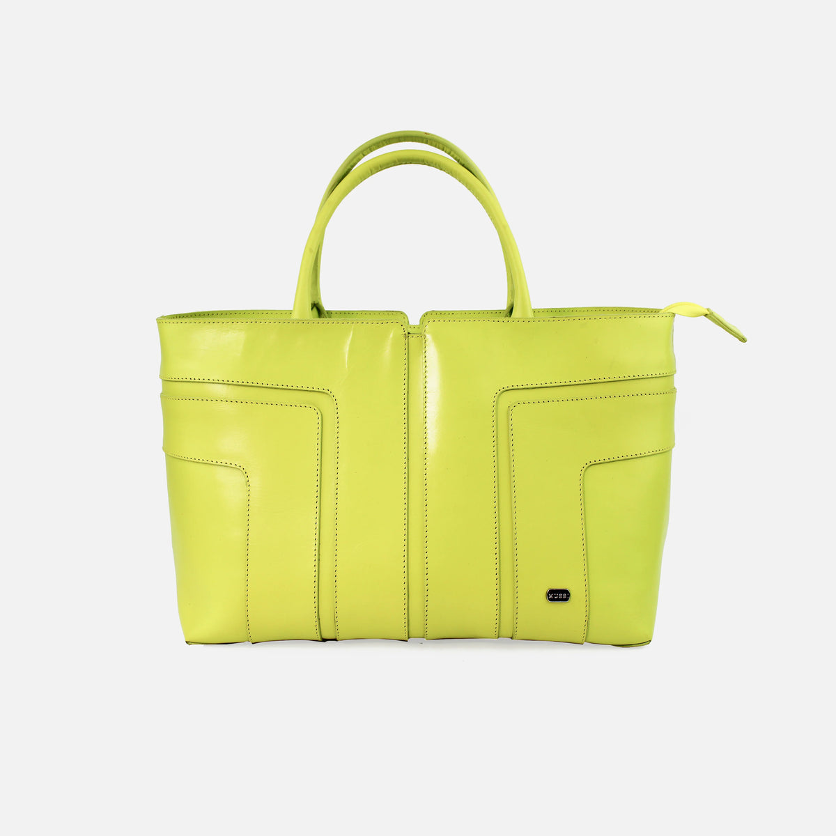 Cartera matilda de cuero para mujer - Verde