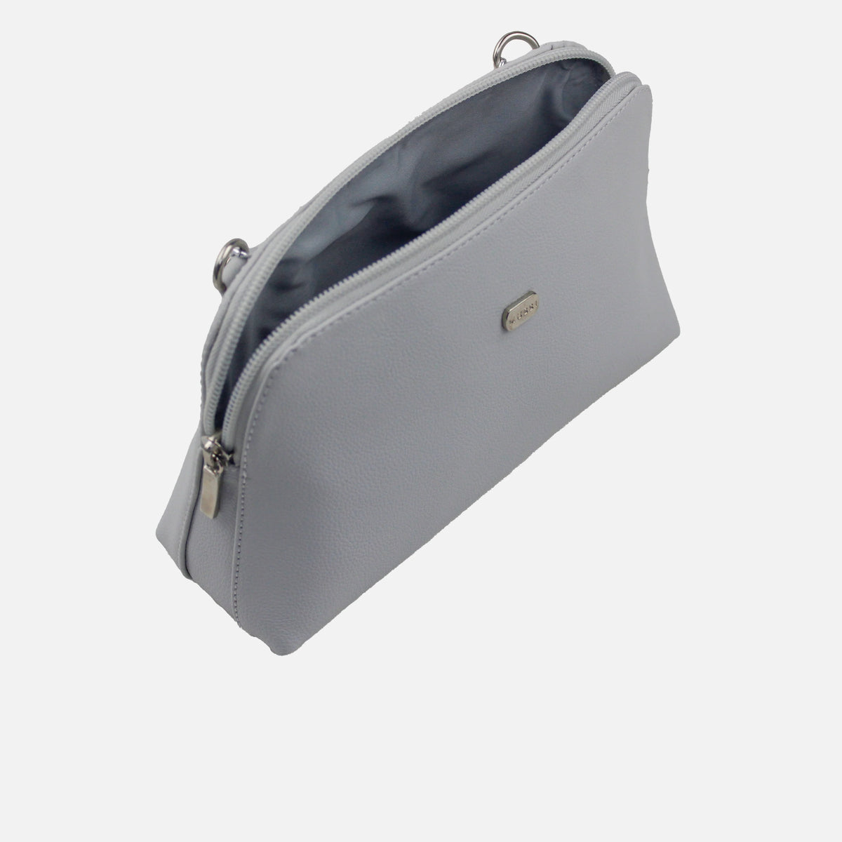 Bolso manos libres lila de sintético para mujer - Gris