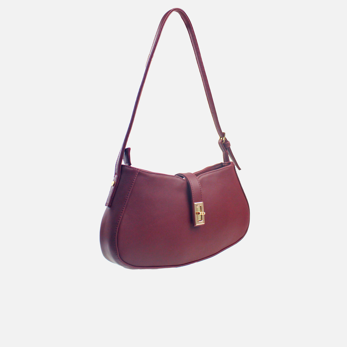 Bolso manos libres Aureo de sintético para mujer - Vino