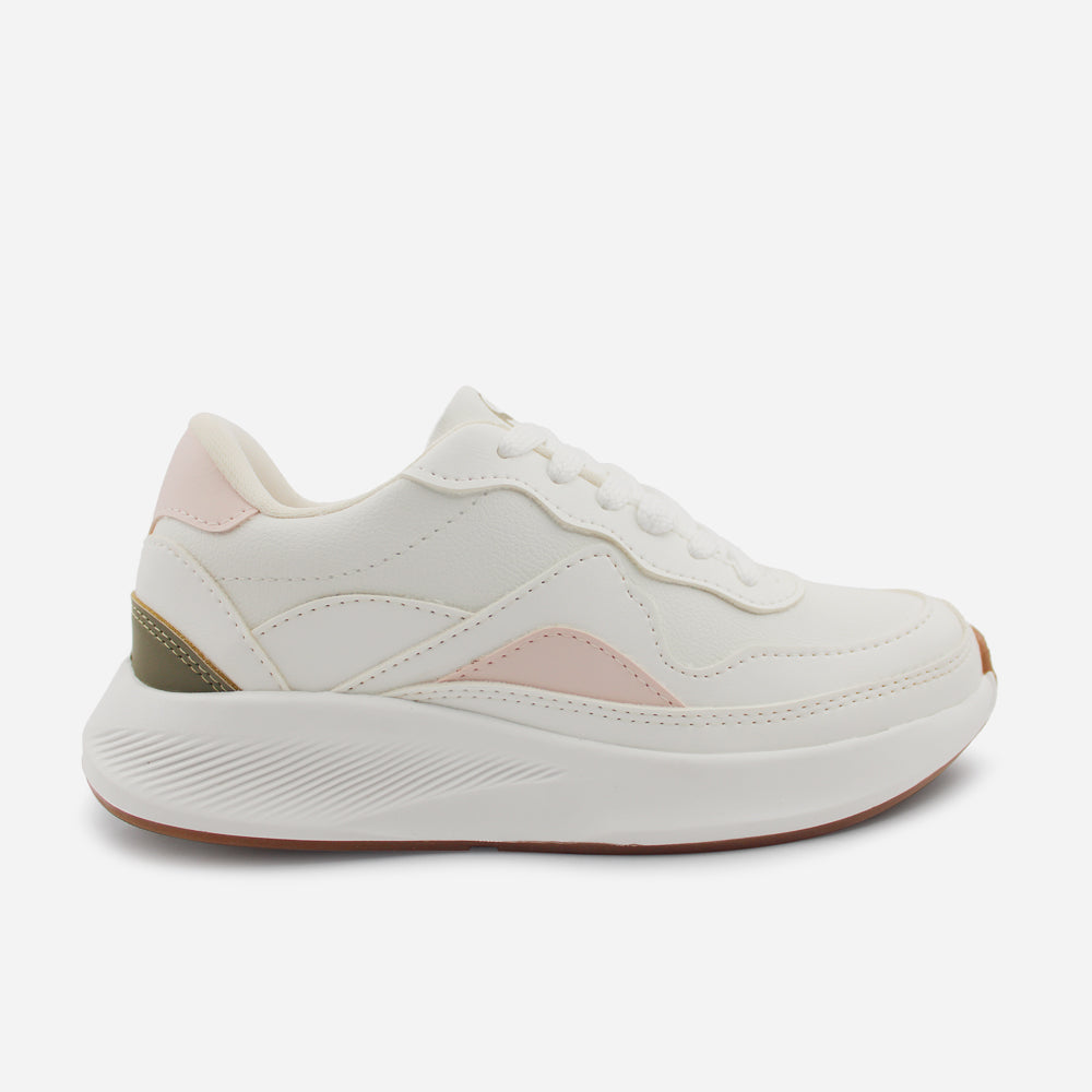 Tenis Sneakers victoria de sintético para mujer - Hueso