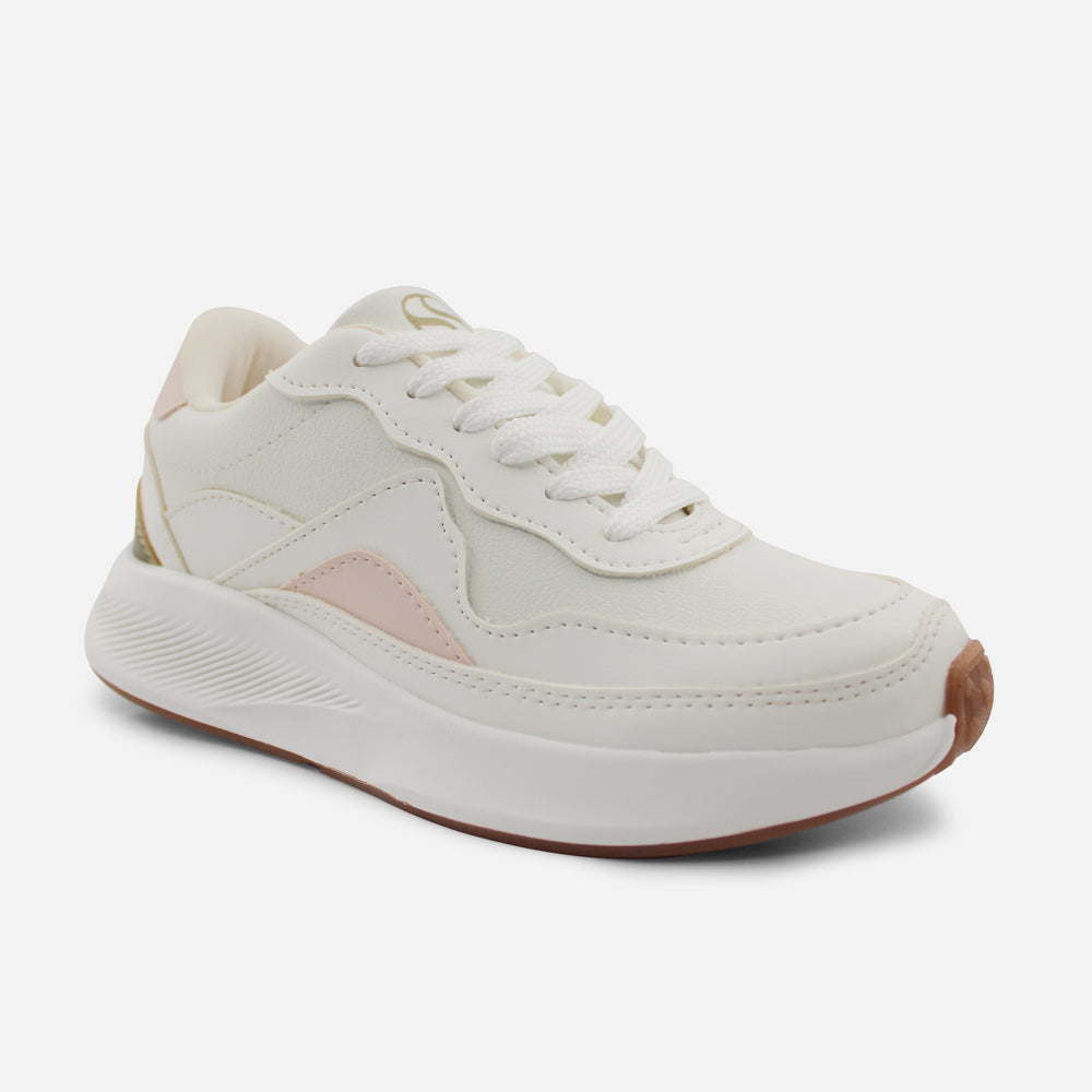 Tenis Sneakers victoria de sintético para mujer - Hueso