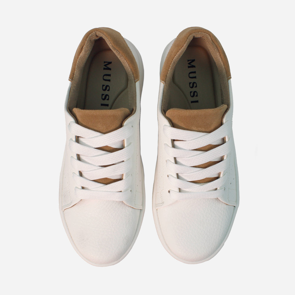 Tenis Sneakers alya de sintético para mujer - Blanco