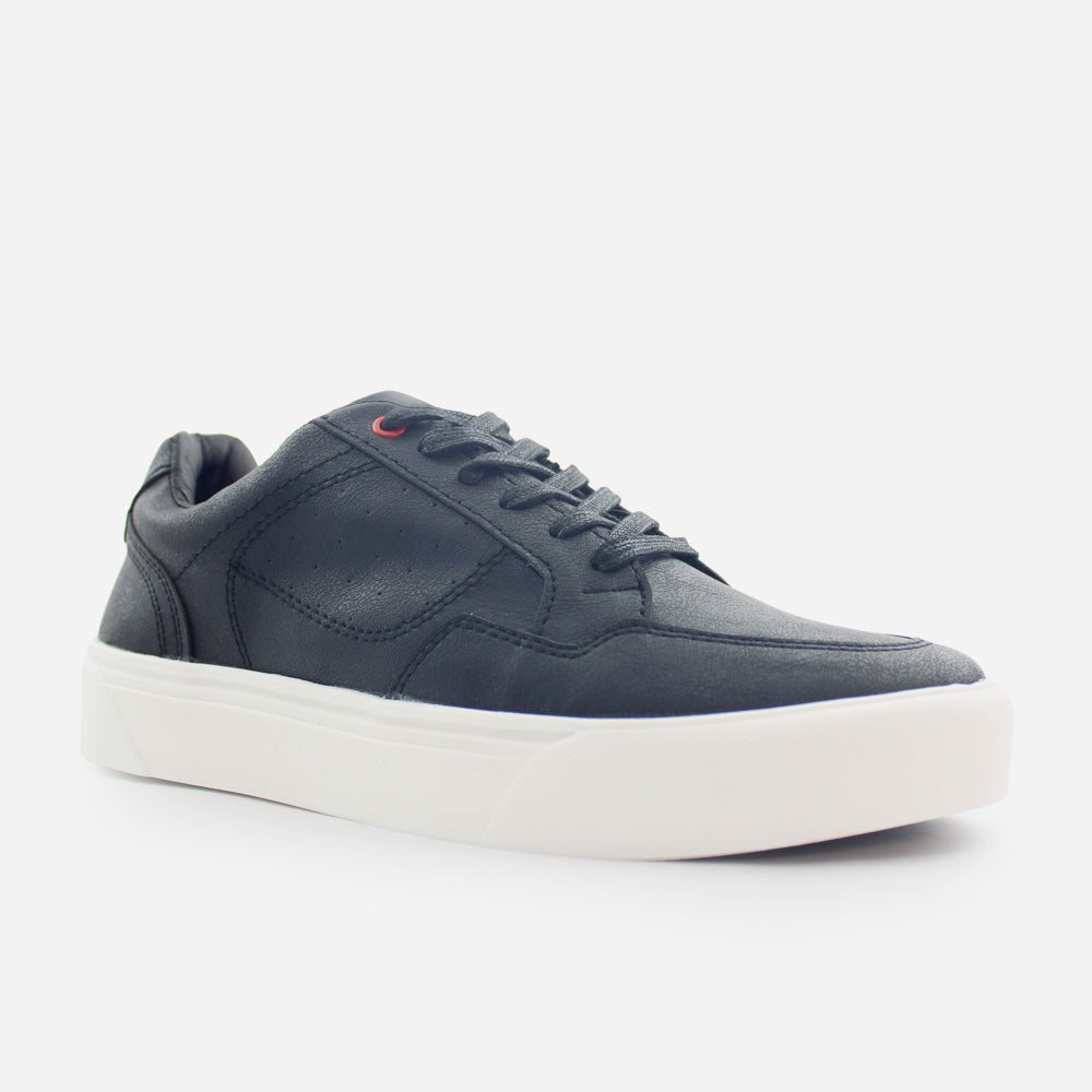 Tenis Sneakers cleo de sintético para hombre - Negro