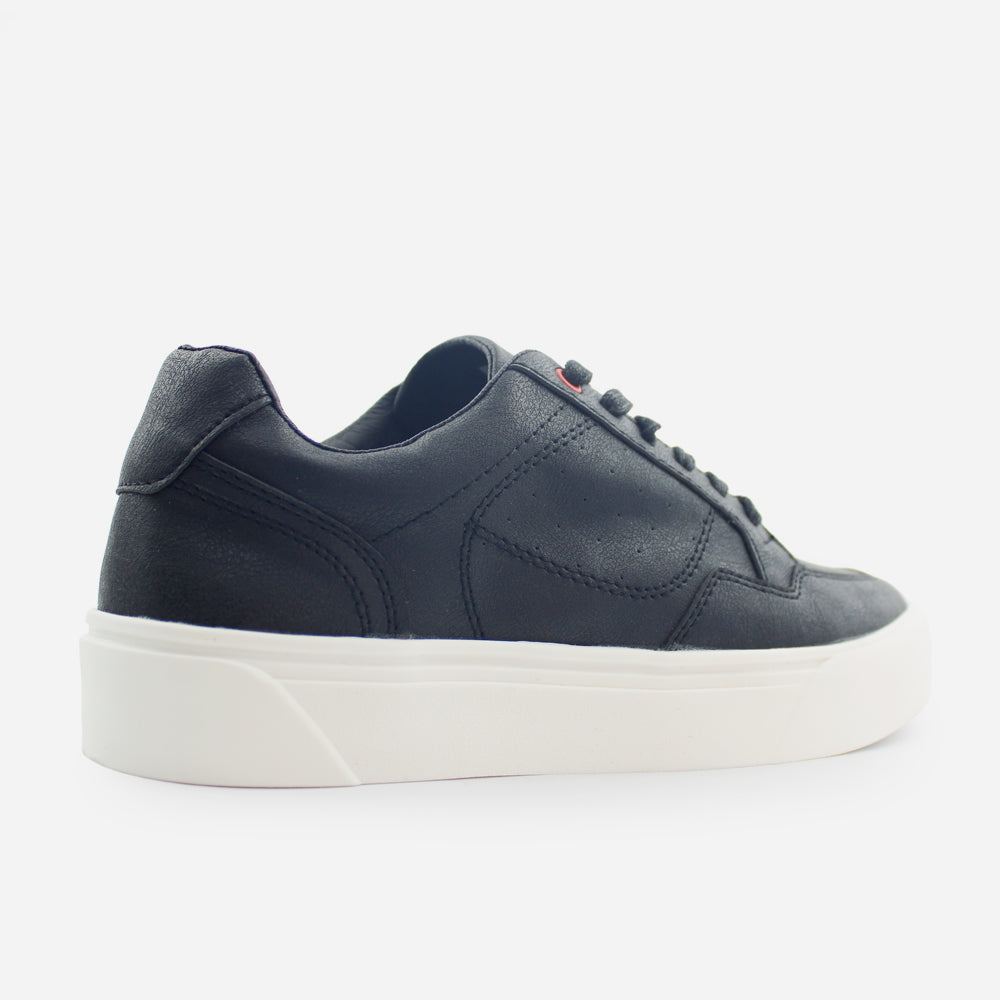 Tenis Sneakers cleo de sintético para hombre - Negro