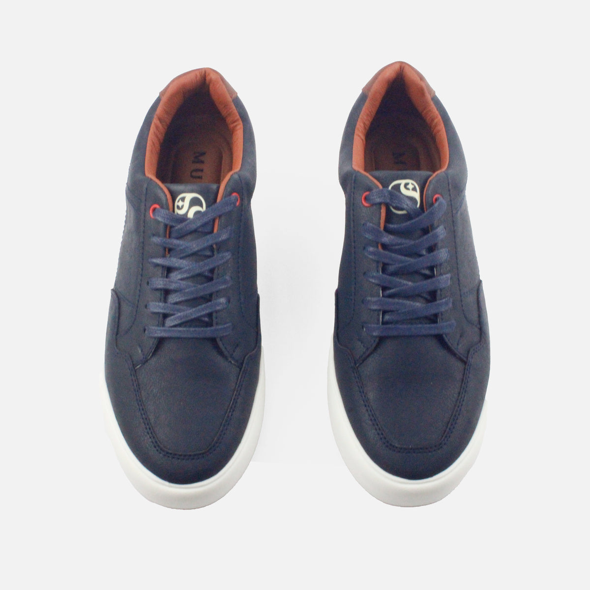 Tenis Sneakers cleo de sintético para hombre - Azul