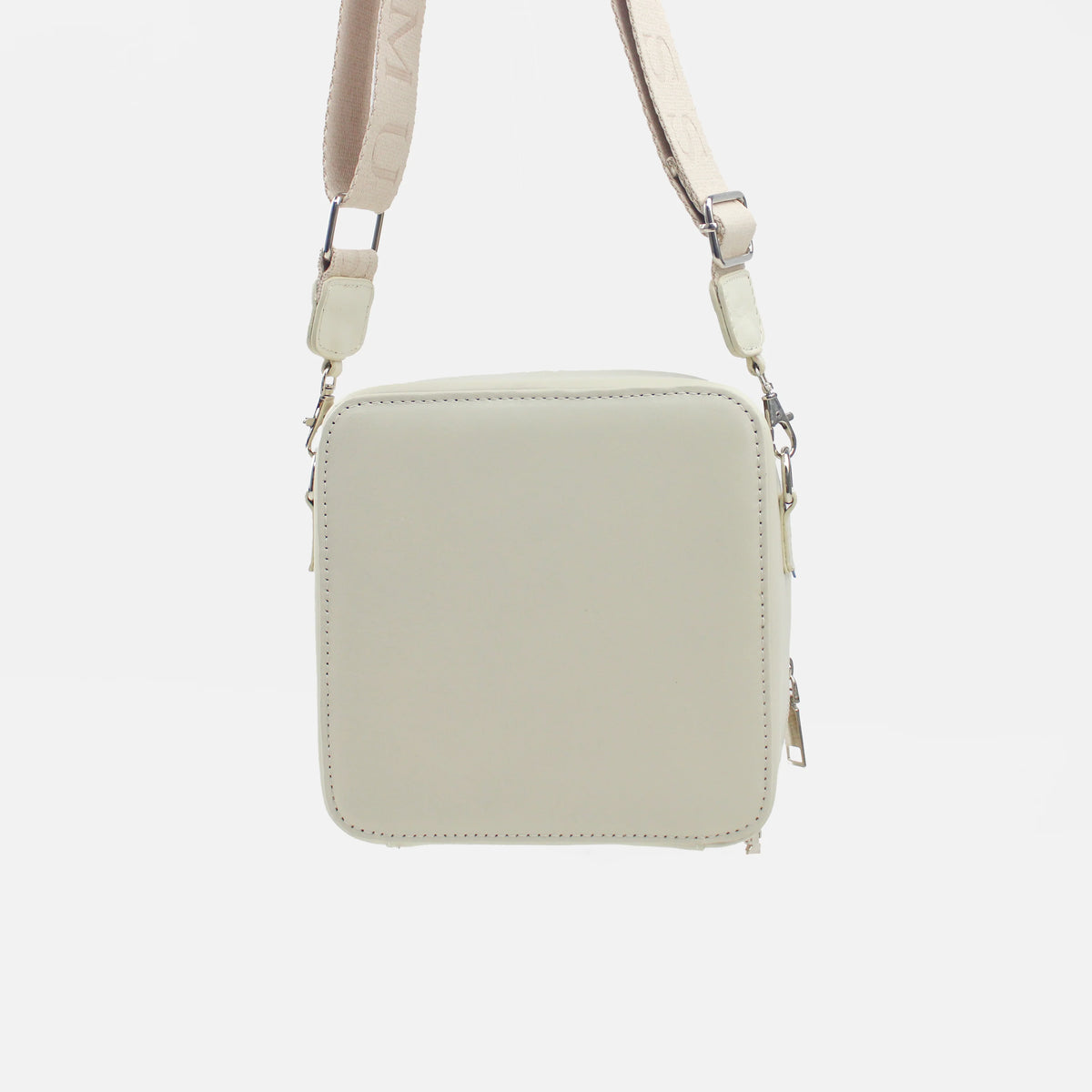 Bolso manos libres lia de cuero para mujer - Hueso