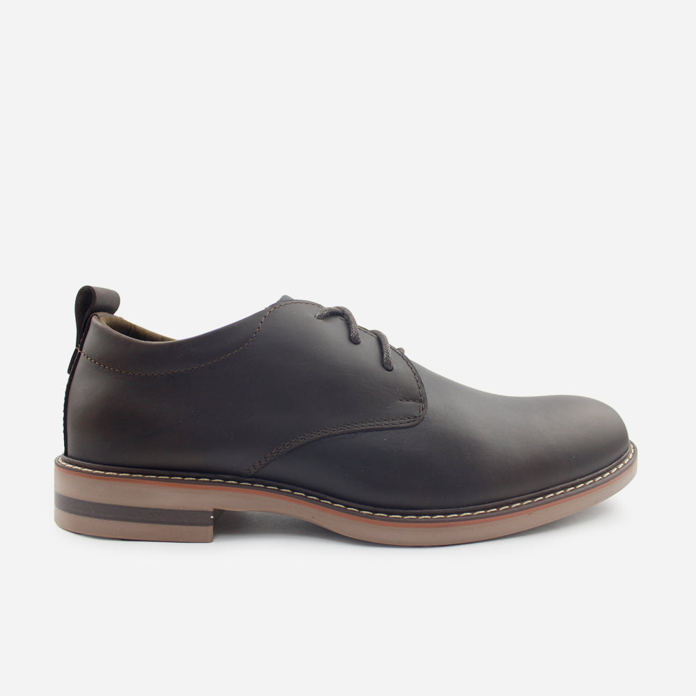 Tenis Oxfords oliver de cuero para hombre - Café