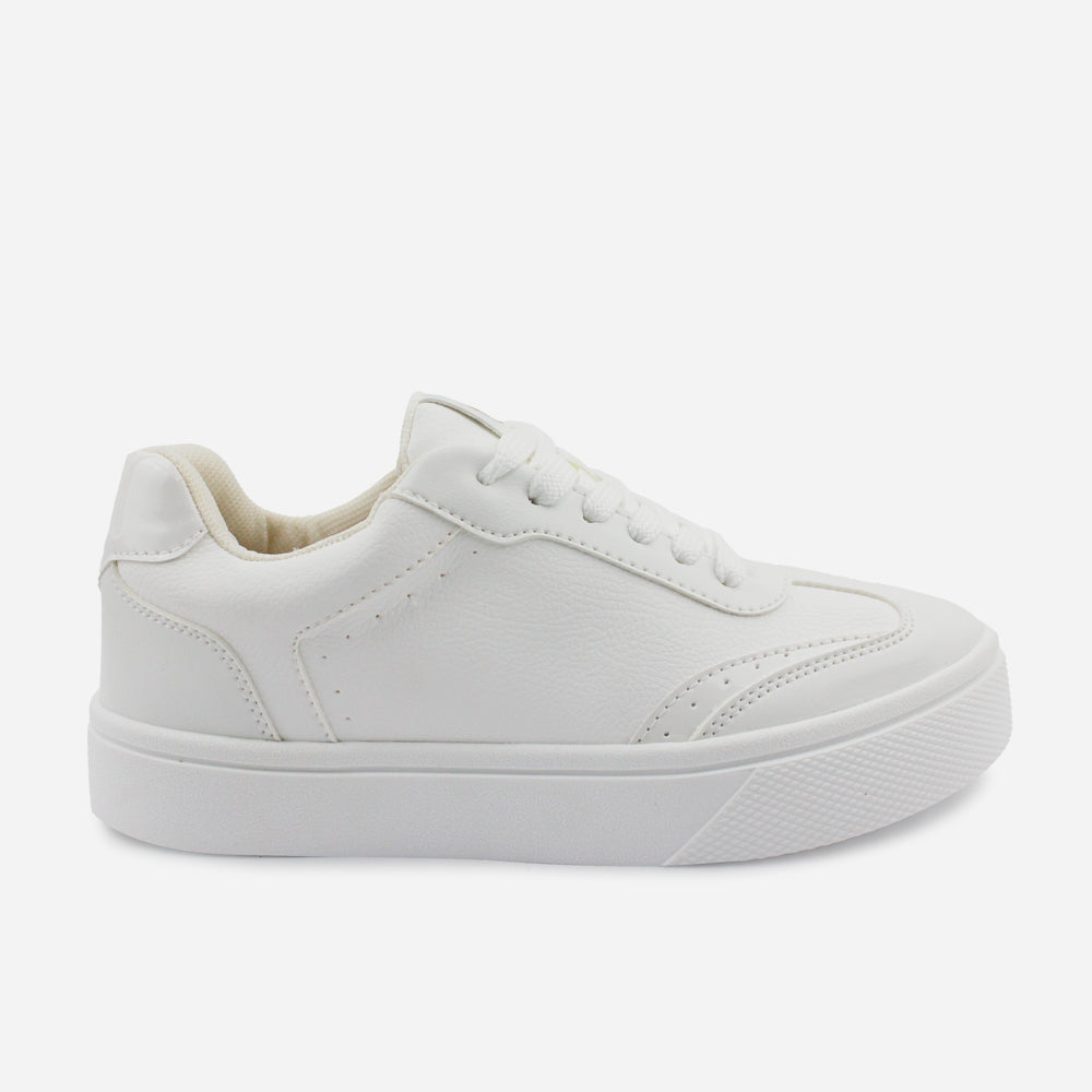 Tenis Sneakers avril de sintético para mujer - Hueso