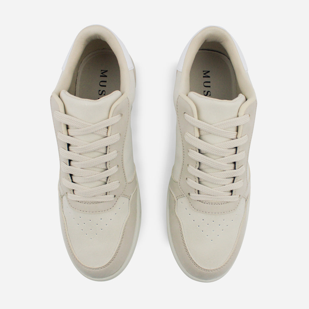 Tenis Sneakers jacobo de sintético para hombre - Beige