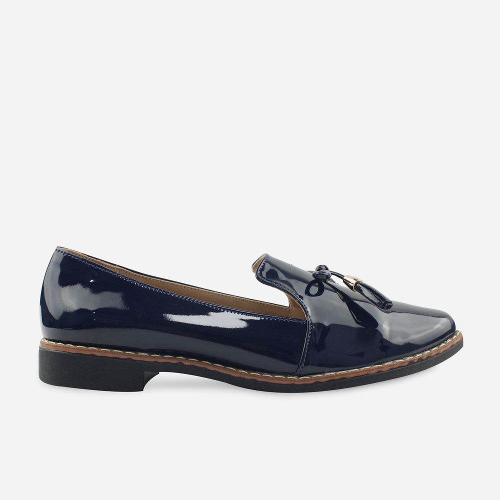 Mocasin sleeper camelia de sintético para mujer - Azul