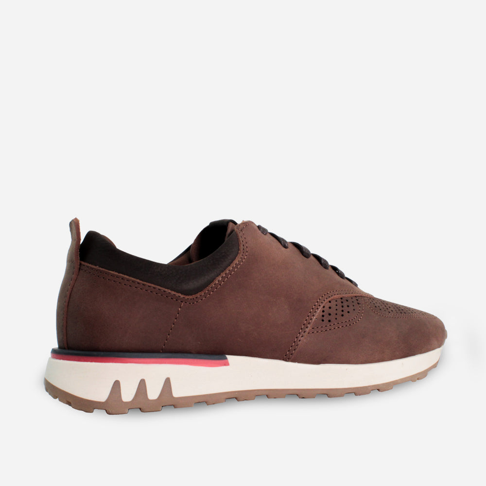 Tenis Sneakers mark de cuero para hombre - Miel