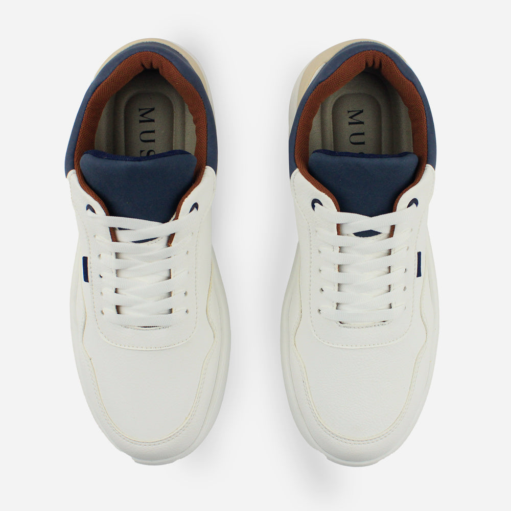 Tenis Sneakers kael de sintético para hombre - Hueso